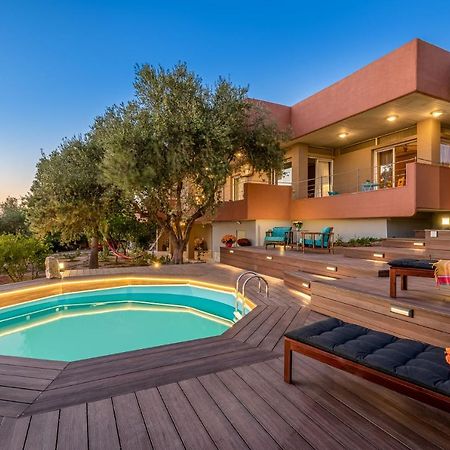 Lagonisi Villa Afroditi Bagian luar foto