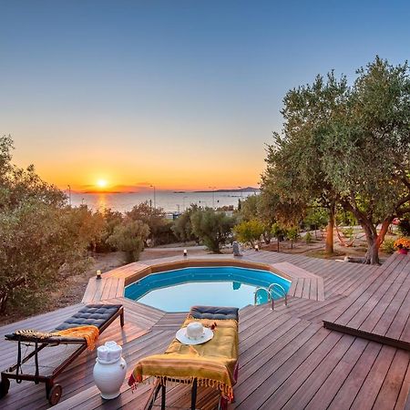 Lagonisi Villa Afroditi Bagian luar foto