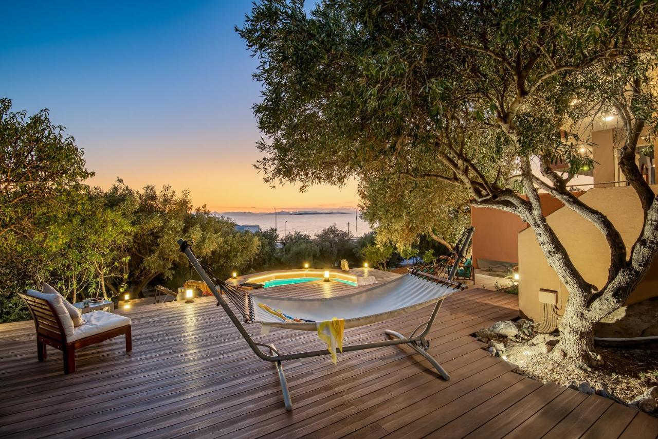 Lagonisi Villa Afroditi Bagian luar foto