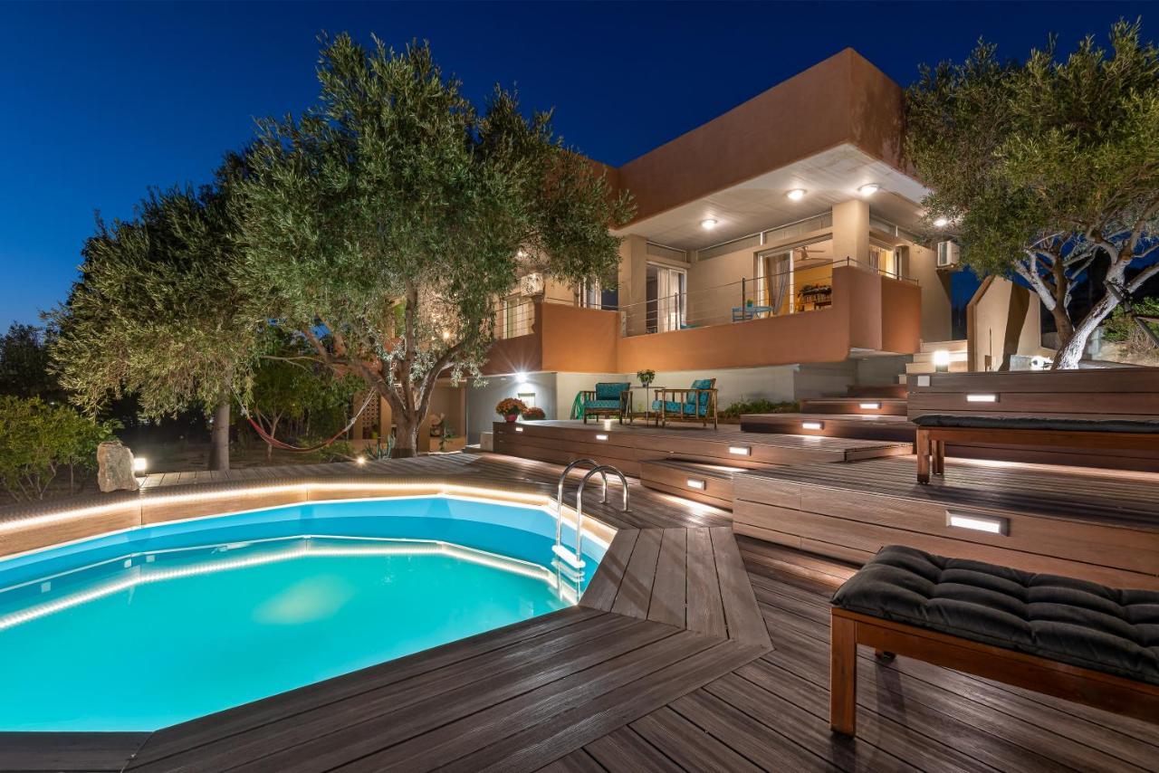 Lagonisi Villa Afroditi Bagian luar foto