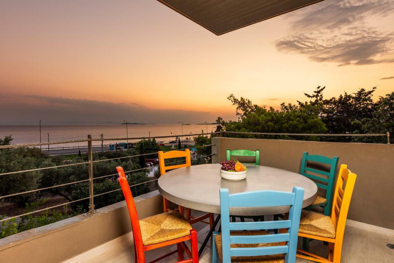 Lagonisi Villa Afroditi Bagian luar foto