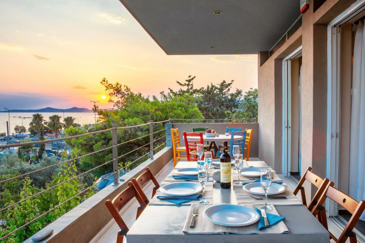 Lagonisi Villa Afroditi Bagian luar foto