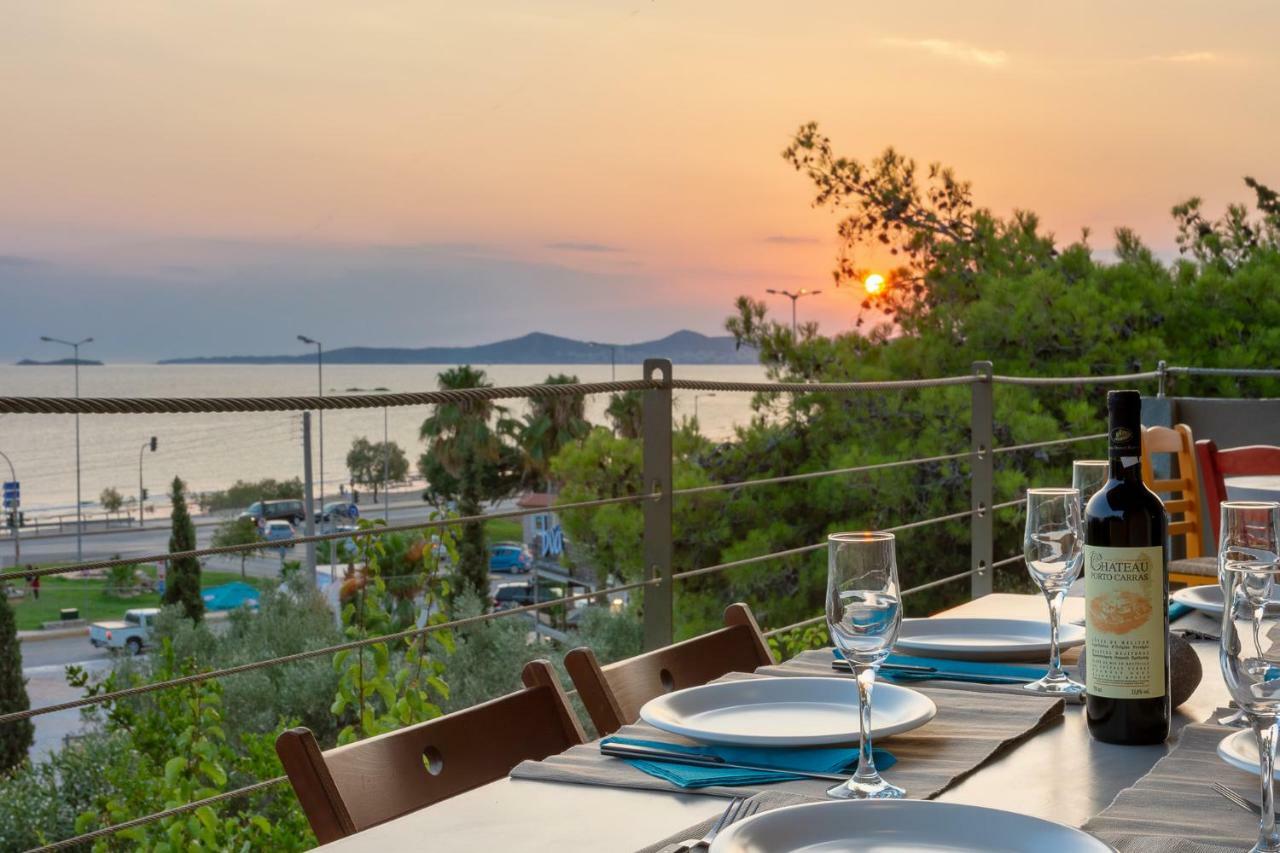 Lagonisi Villa Afroditi Bagian luar foto