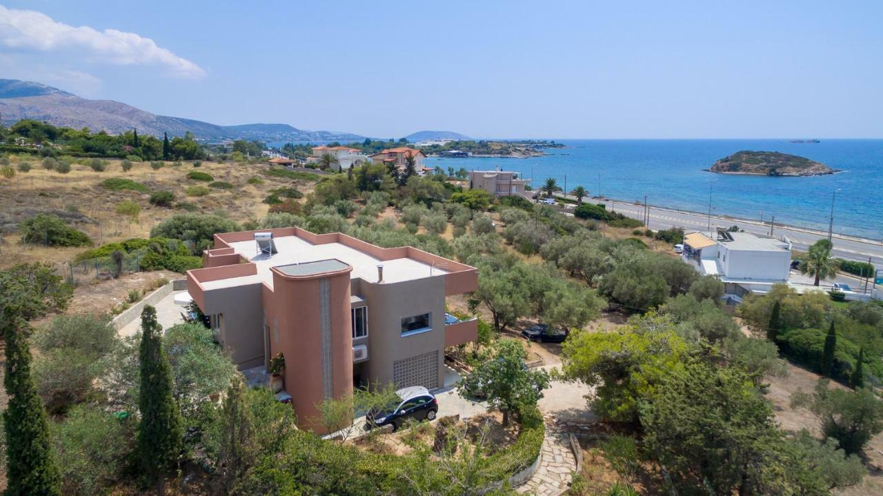 Lagonisi Villa Afroditi Bagian luar foto