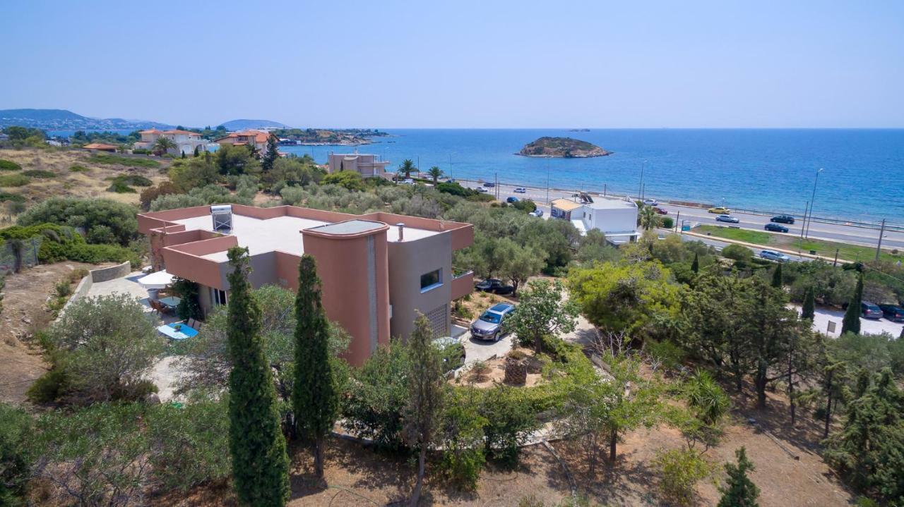 Lagonisi Villa Afroditi Bagian luar foto