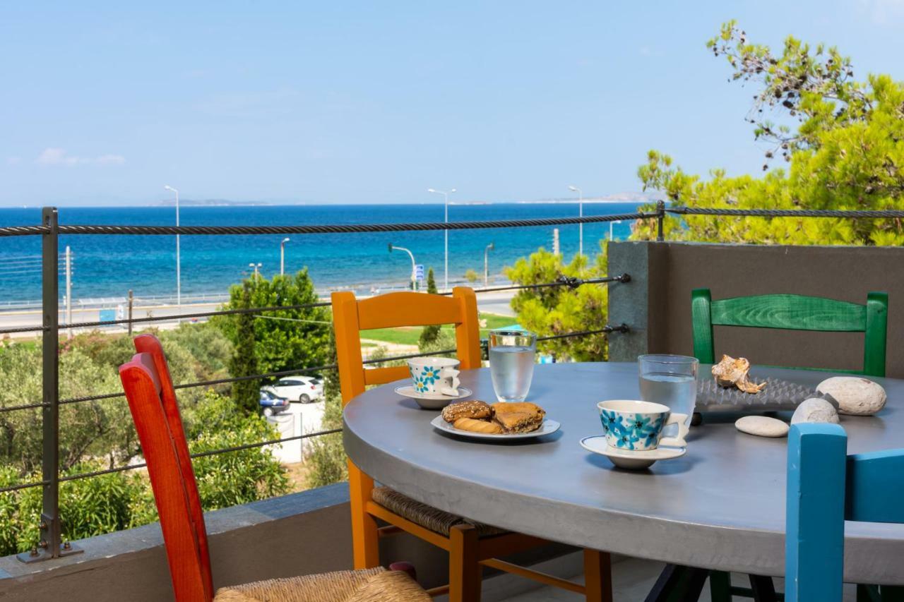 Lagonisi Villa Afroditi Bagian luar foto
